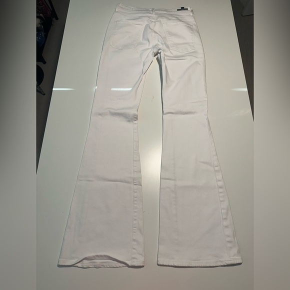 citizens of humanity fleetwood high rise flare white jeans - Picture 9 of 10